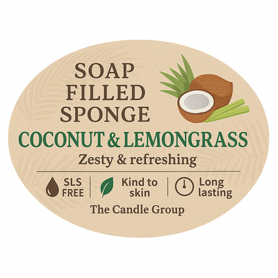 Coconut & Lemongrass Soap Sponge
