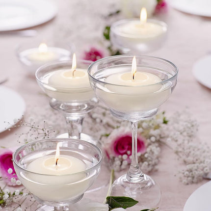 2 x Large Floating Candles