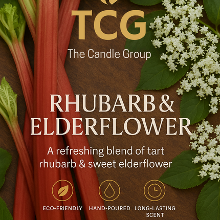 Rhubarb and Elderflower Wax Melts