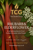 Rhubarb and Elderflower Wax Melts