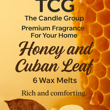 Honey and Cuban Leaf Wax Melts