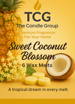 Sweet Coconut Blossom Wax Melts