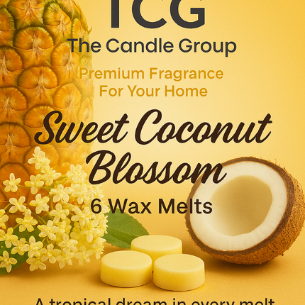 Sweet Coconut Blossom Wax Melts