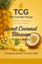 Sweet Coconut Blossom Wax Melts