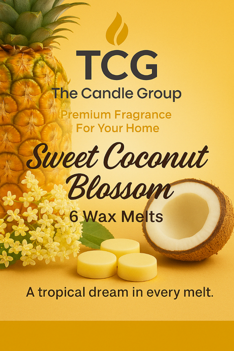 Sweet Coconut Blossom Wax Melts