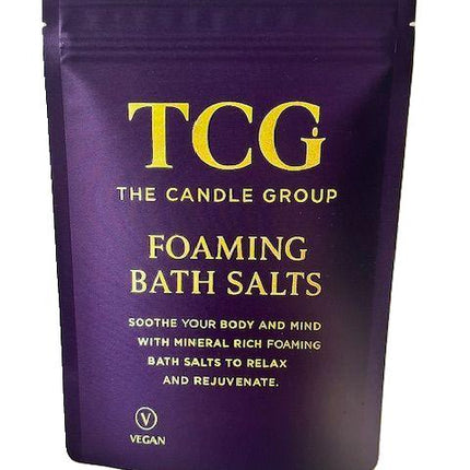 Lavender Essential Oil Foaming Bath Salts -450g