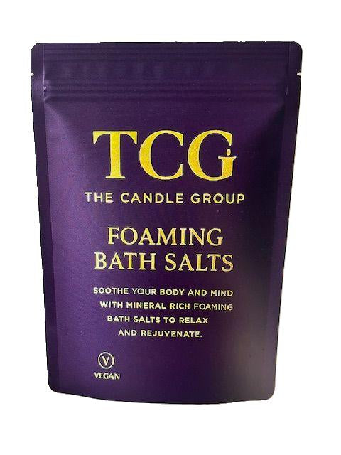 Lavender Essential Oil Foaming Bath Salts -450g