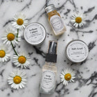 Calming mini facial set