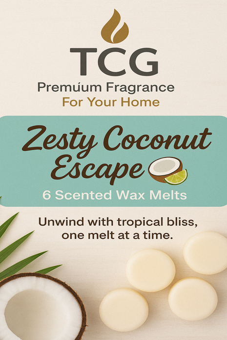 Zesty Coconut Escape Wax Melts