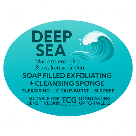 Deep Sea Therapy Soap Exfoliating Sponge