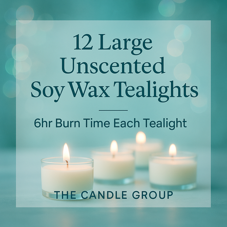 12 Large Tealights