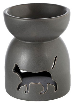 Cat Silhouette Ceramic Oil Burner