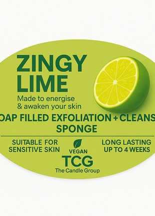 Zingy Lime Soap Sponge