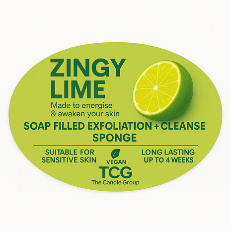 Zingy Lime Soap Sponge