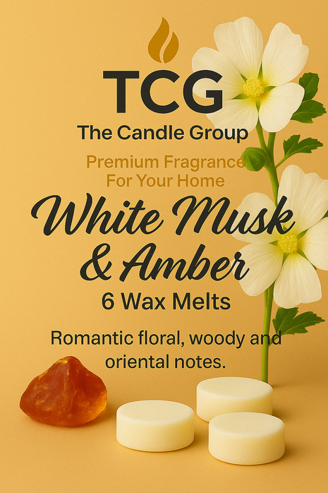 White Musk and Amber Wax Melts
